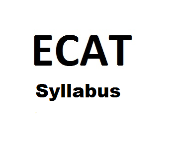 ECAT Entry Test Syllabus Sample Paper Pattern