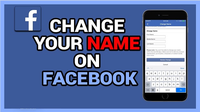 How To Change Name on Facebook Mobile & Computer