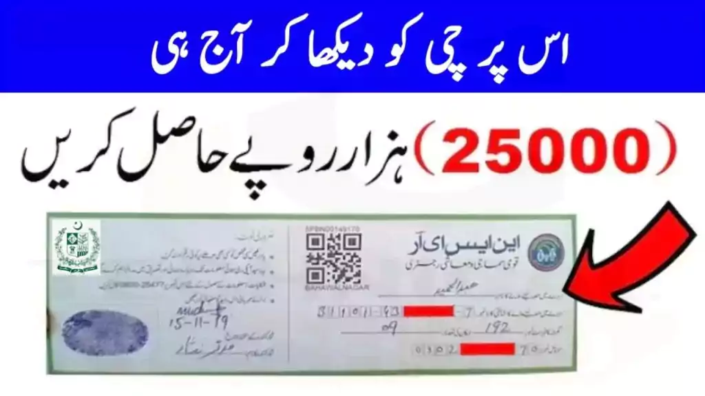 Ehsaas Program 25000 Online Registration 2023 By CNIC and Name