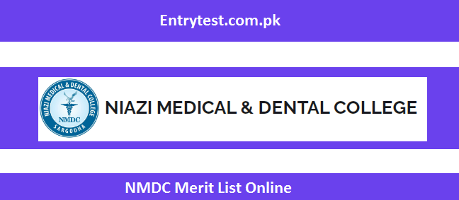 Niazi Medical College Merit List 2023 Check Online 1st 2nd