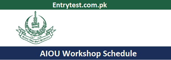 AIOU Workshop Schedule 2024 Autumn & Spring