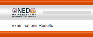 NED University of Engineering Result 2023 Check Online