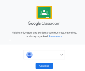 Google Classroom Login Account Sign In