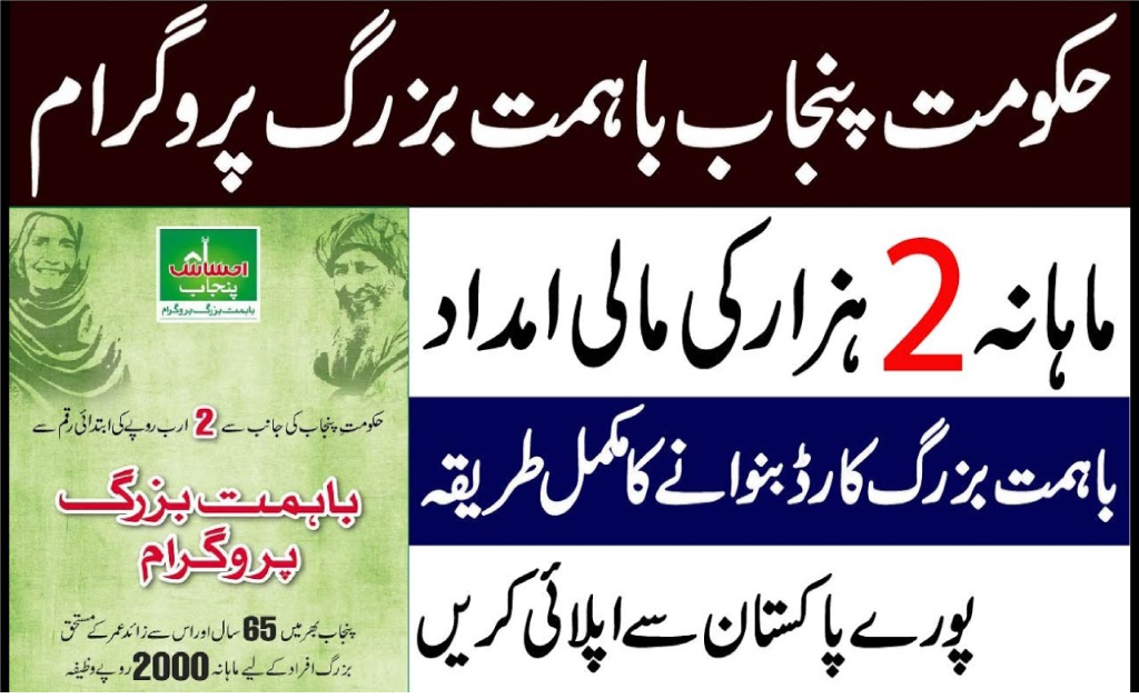 Bahimat Buzurg Program Registration 2024 By CNIC