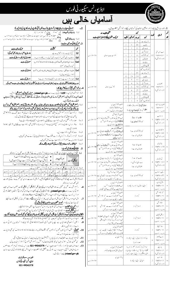 Join ASF Jobs 2024 Online Registration Last Date