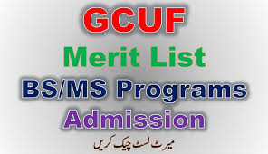 GC University Mert Lists 1st, 2nd And 3rd Check Online 2024 https://gcu.edu.pk