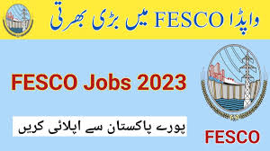 FESCO New Latest Jobs Online Registration 2023 Advertisement