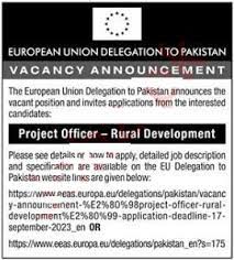 European Union Delegation To Pakistan Jobs 2023 Online Apply